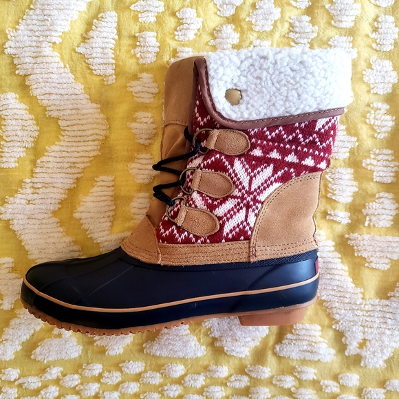 khombu duck boots womens